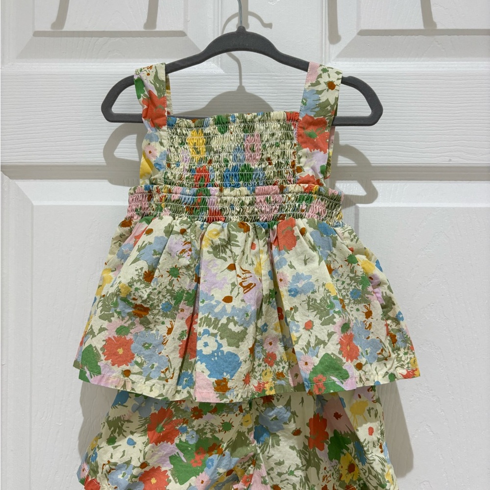 Julia Berolzheimer x Hermoza Little Bee 2pc set in Blooming, size 2T